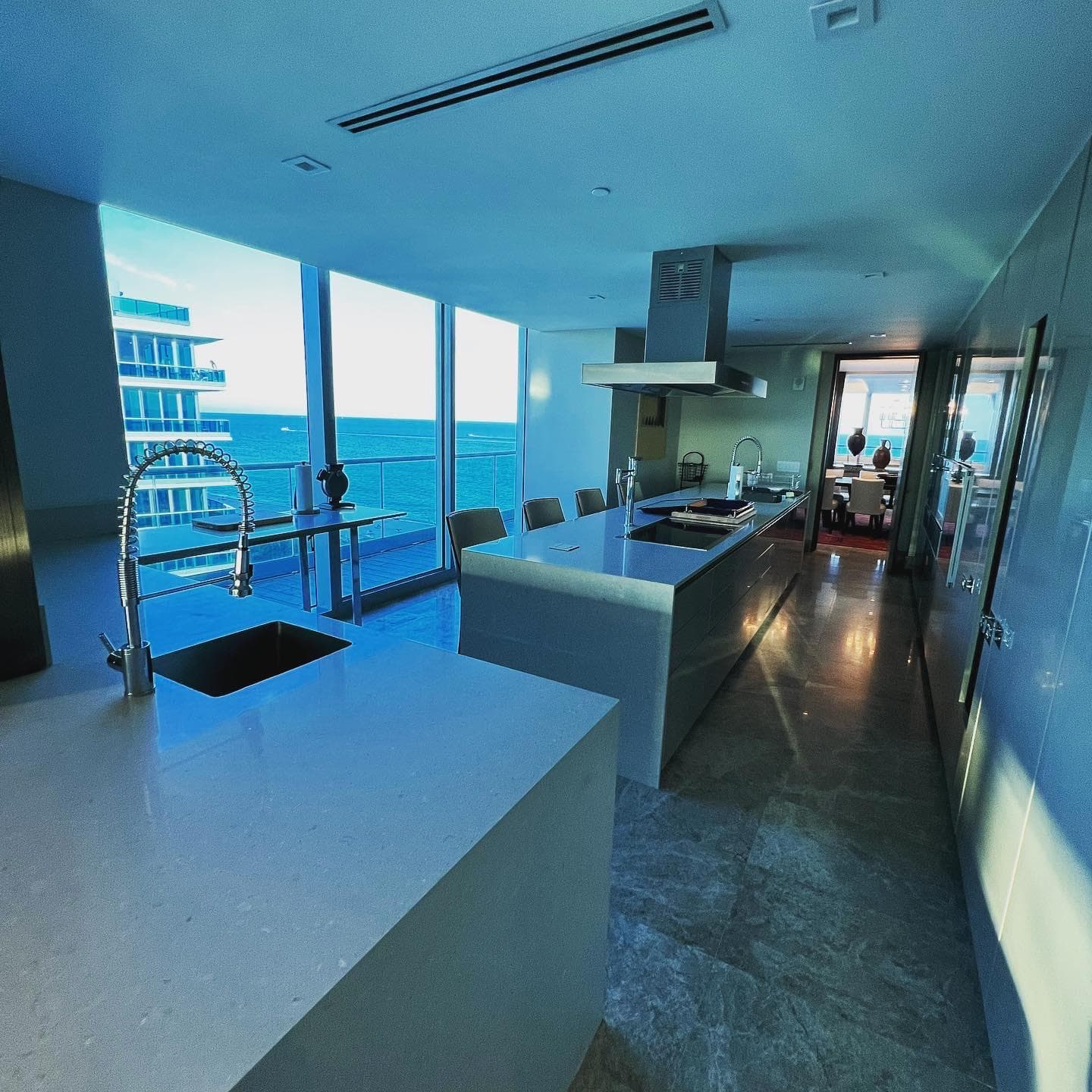 Bedroom balcony ocean view